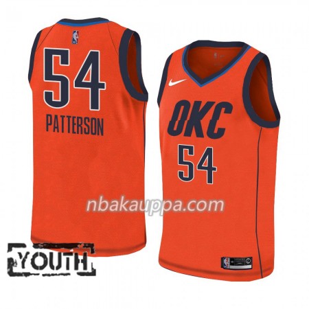 Oklahoma City Thunder Patrick Patterson 54 2018-19 Nike Oranssi Pelipaidat Swingman - Lasten